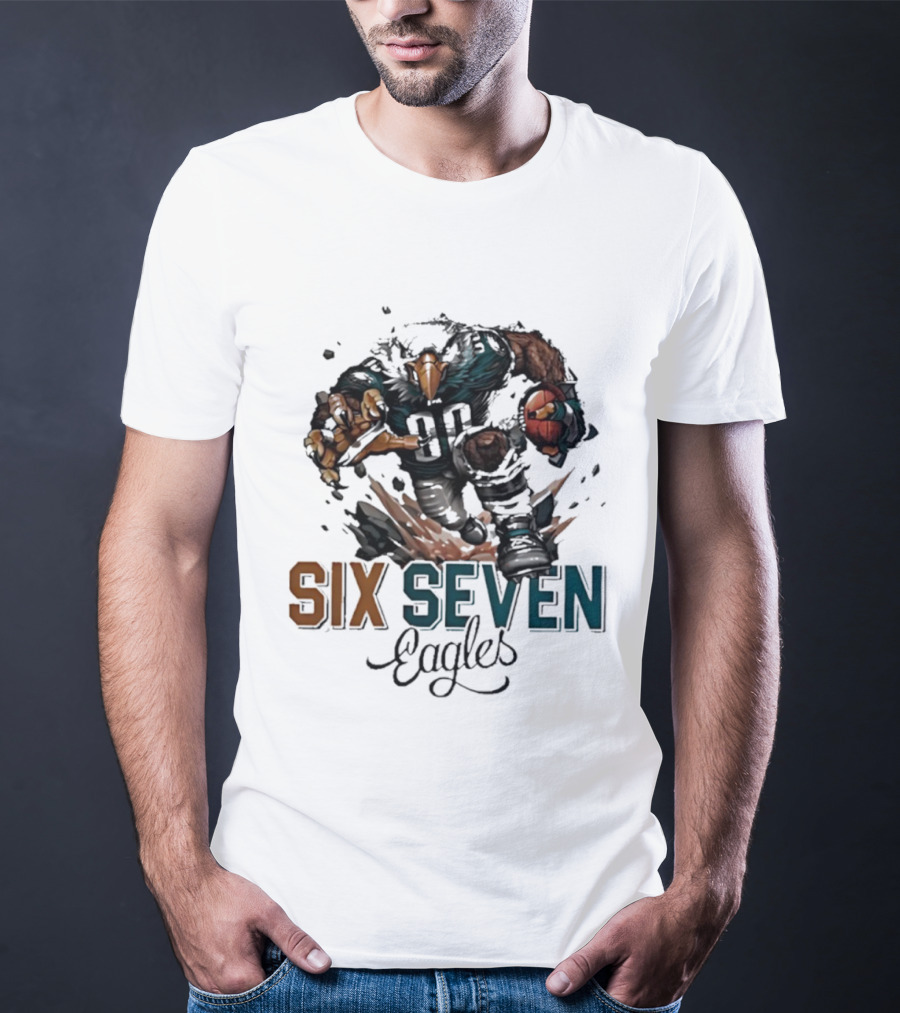 Philadelphia Eagles Mascot Six Seven T-Shirt