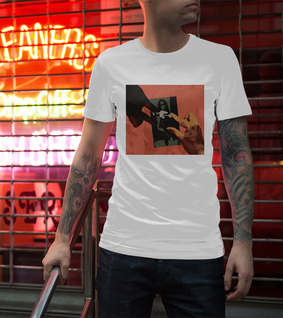 Stephen Pearcy Ratt Attack Retro Music Photo Collage T-Shirt