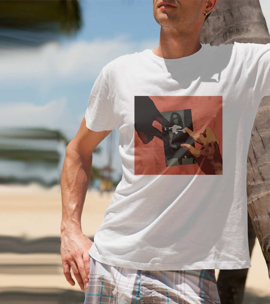 Stephen Pearcy Ratt Attack Retro Music Photo Collage T-Shirt