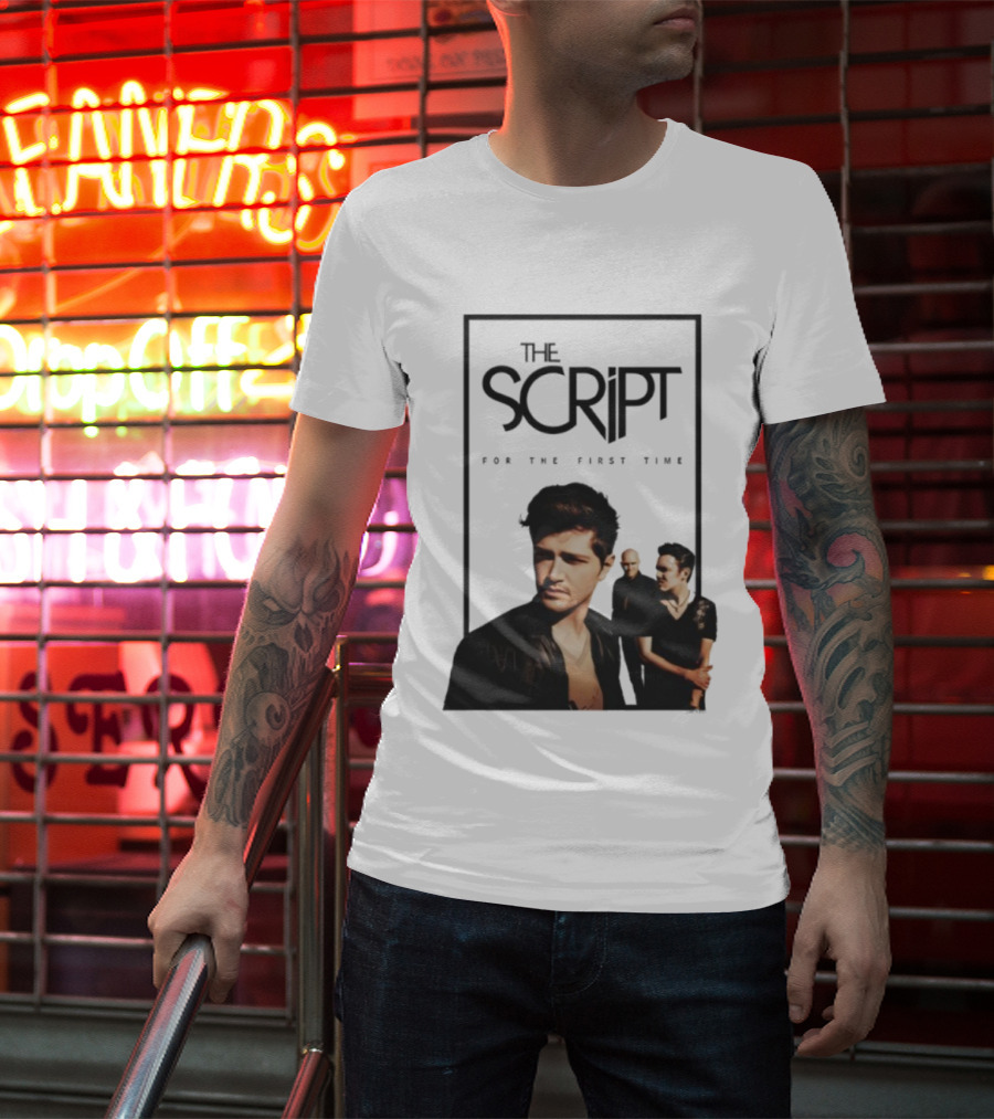 The Script Store Merch For The First Time T-Shirt