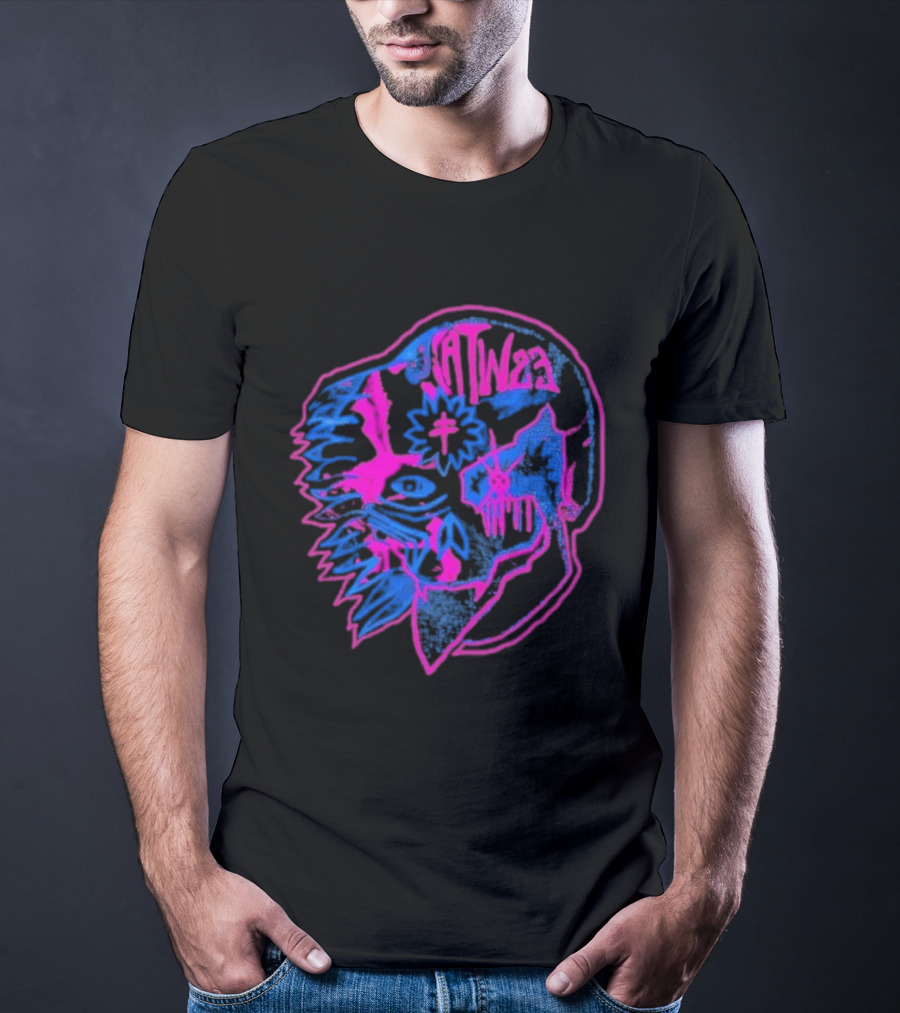 All Them Witches Acid Head Psychedelic Skull Art T-Shirt