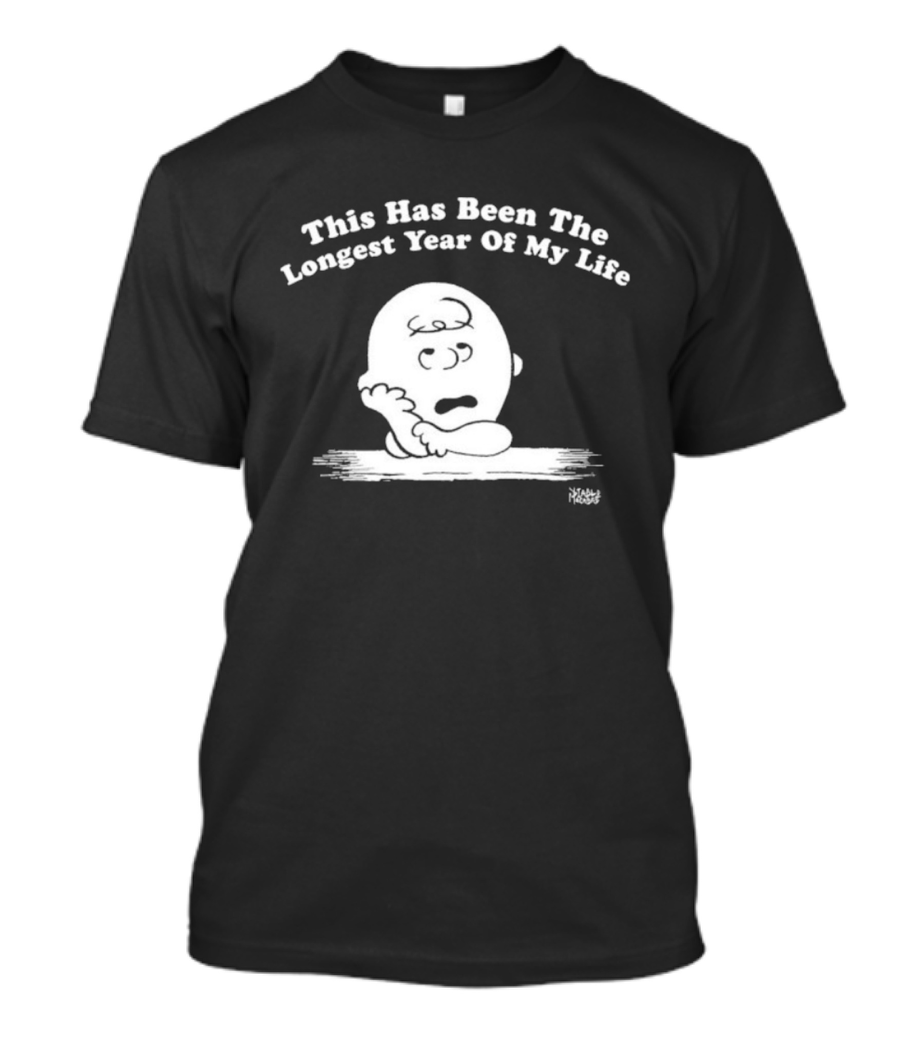 This Has Been The Longest Year Of My Life Charlie Brown The Peanuts Diablo Macabre T-Shirt