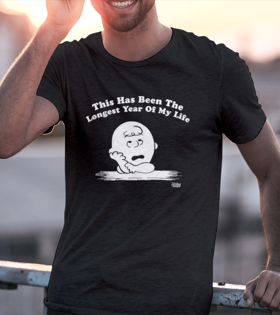This Has Been The Longest Year Of My Life Charlie Brown The Peanuts Diablo Macabre T-Shirt
