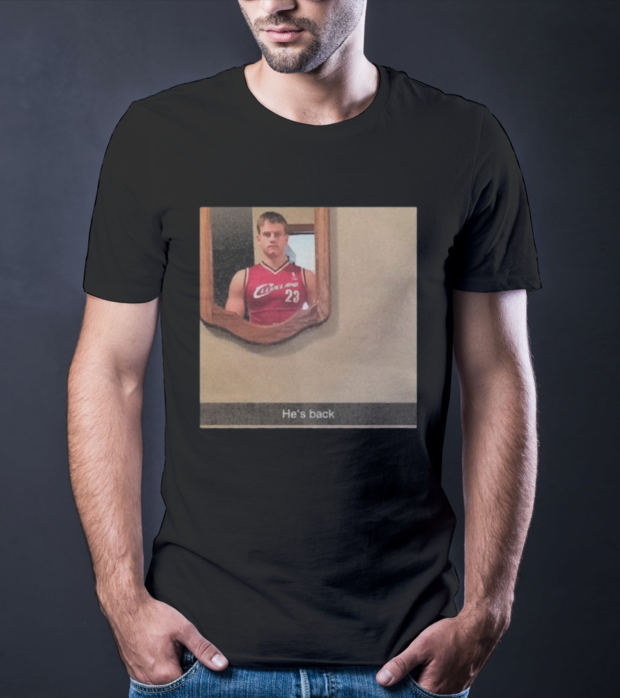 Cleveland 23 He's Back Joe Burrow Is Back T-Shirt