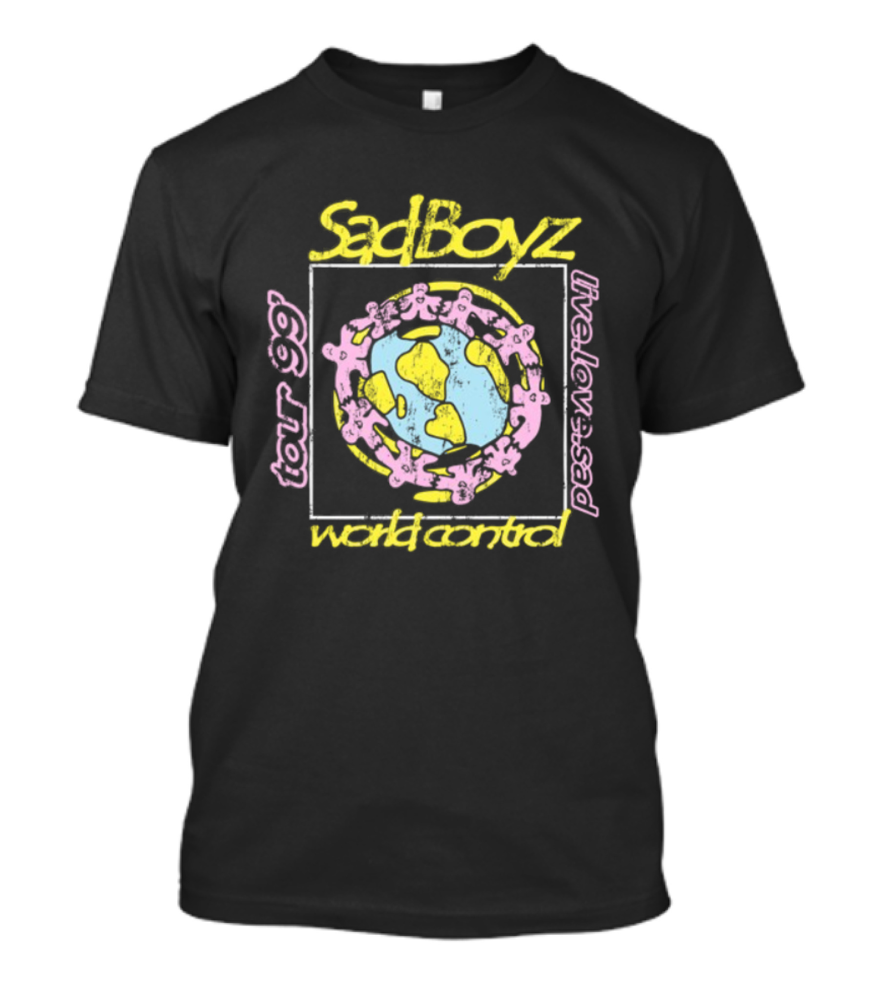 Sad Boyz World Control Tour 99 Sad With A Purpose Live Love T-Shirt