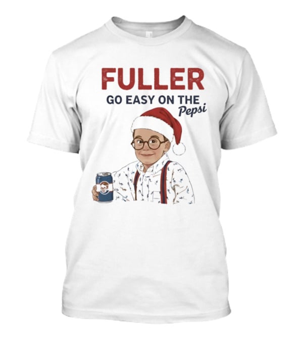 Fuller Go Easy On The Pepsi Christmas Santa Hat T-Shirt