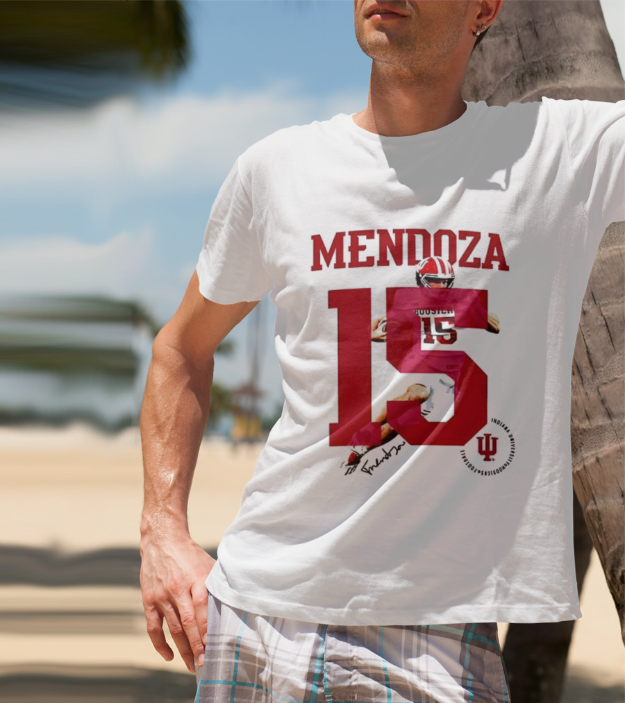 Fernando Mendoza Indiana Hoosiers 15 T-Shirt