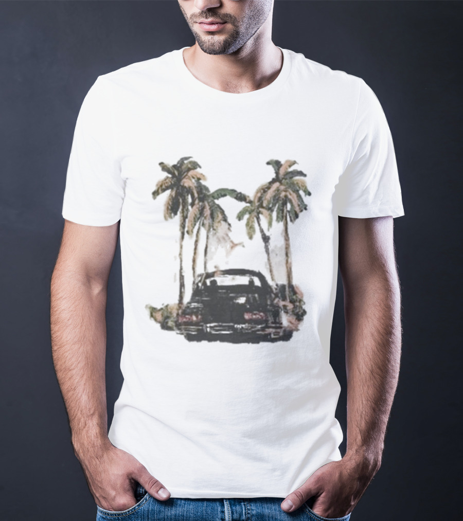 Bel-Air Will Smith Classic Car Palm Trees Vibe T-Shirt