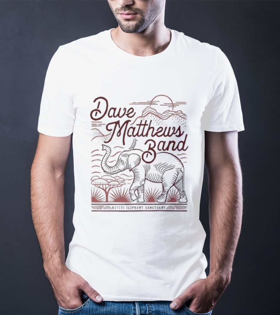 Dave Matthews Band Reteti Elephant Sanctuary Collaboration T-Shirt
