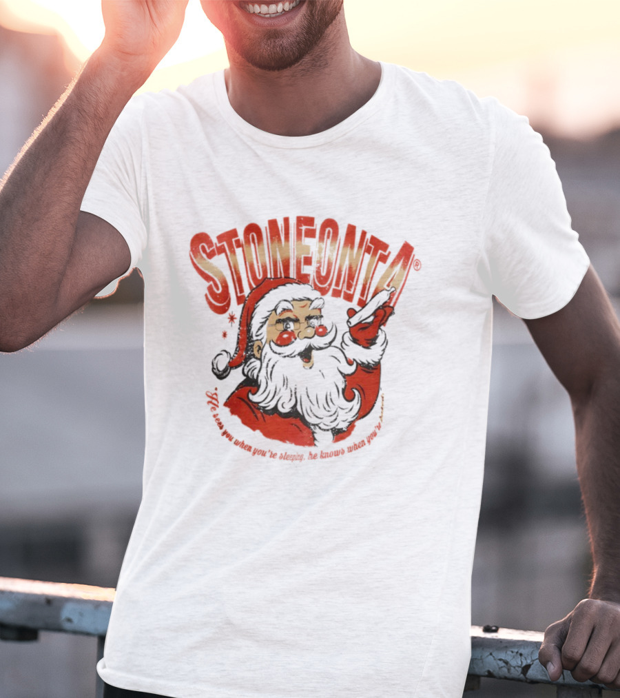 Stoneonta Santa Claus Christmas Santacon 2025 T-Shirt