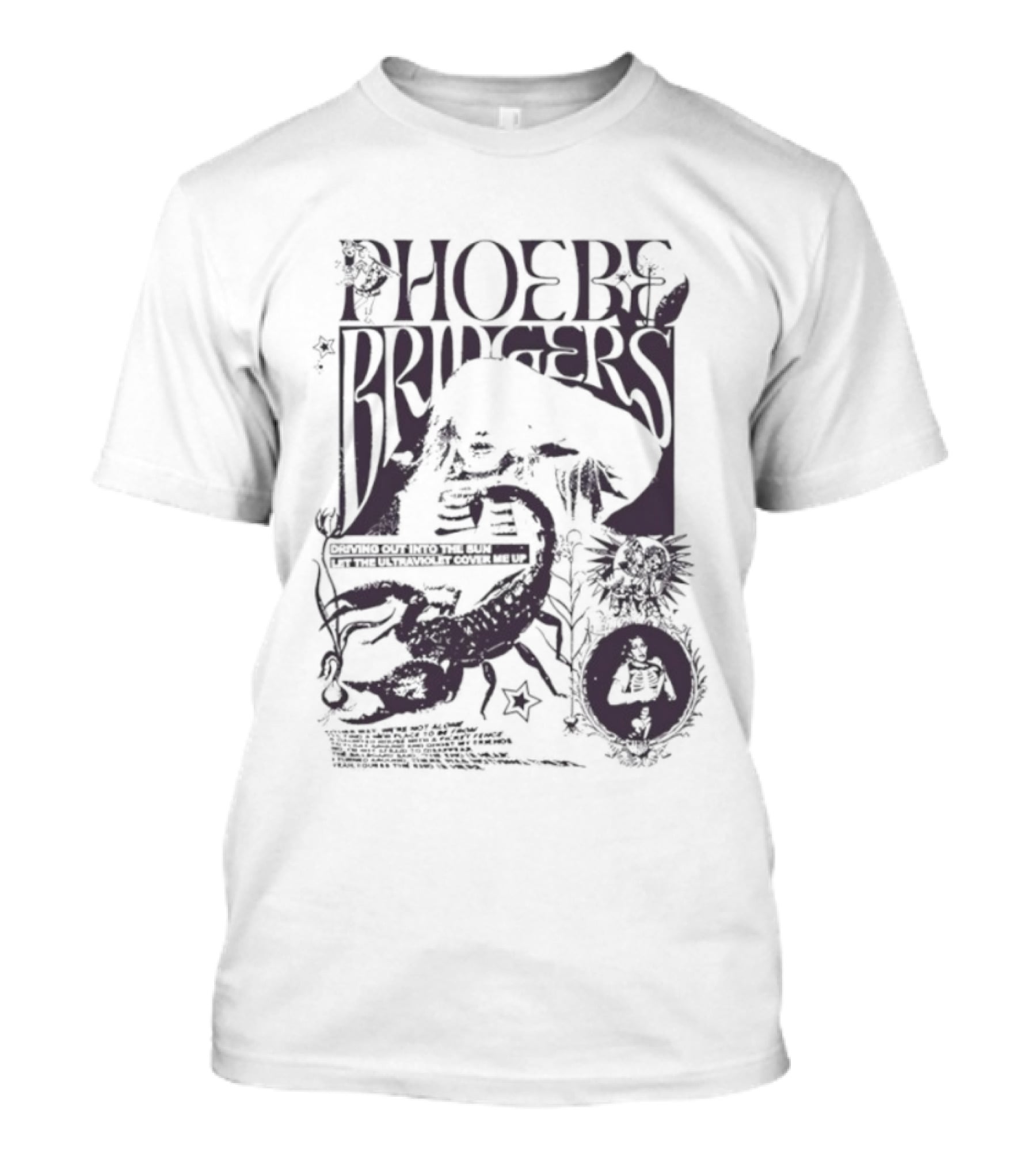 Phoebe Bridgers I Know The End Scorpion Skeleton Lunar Elements T-Shirt