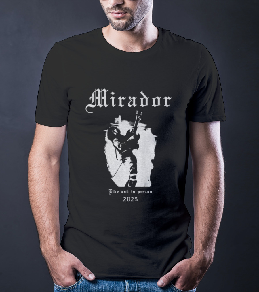 Mirador Live In Person 2025 Jake Kiszka Tribute T-Shirt