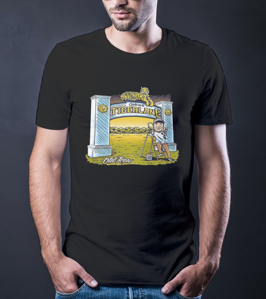 Lane Kiffin Welcome To Tigerlane Old Row T-Shirt