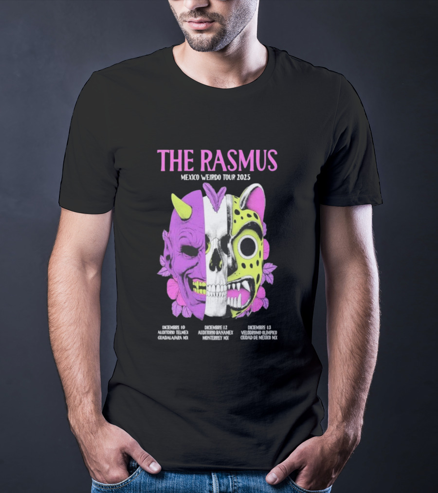 The Rasmus Mexico Weird Tour 2025 Auditorio Telmex Guadalajara Dec 10 T-Shirt