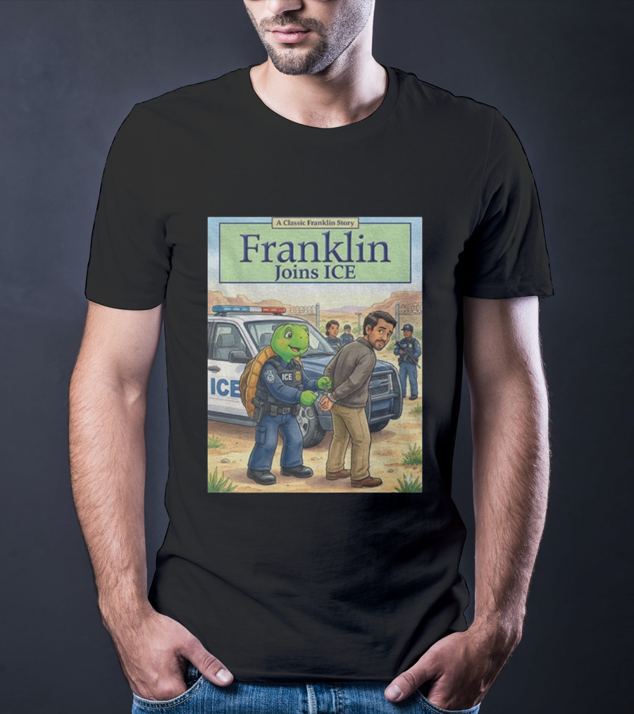 A Classic Franklin Story Turtle Police ICE Adventure T-Shirt