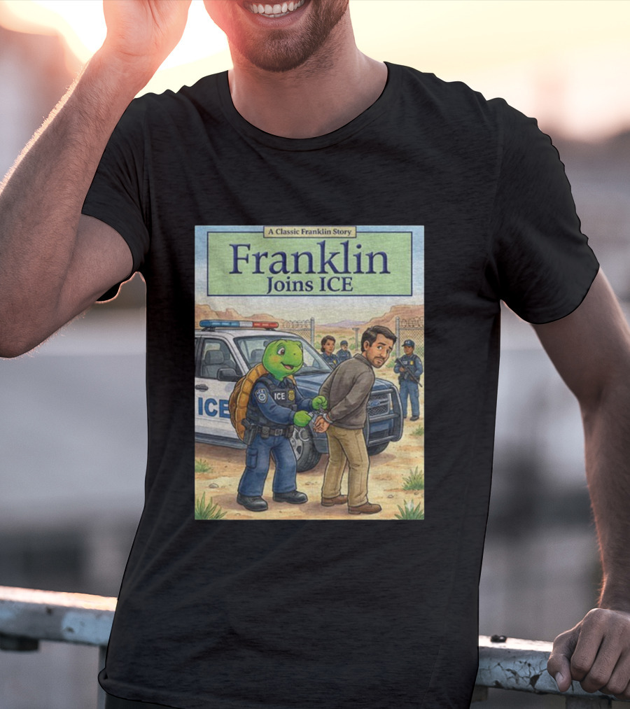 A Classic Franklin Story Turtle Police ICE Adventure T-Shirt