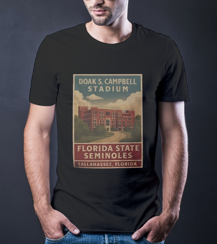 Doak S Campbell Stadium Florida State Seminoles Tallahassee Florida T-Shirt