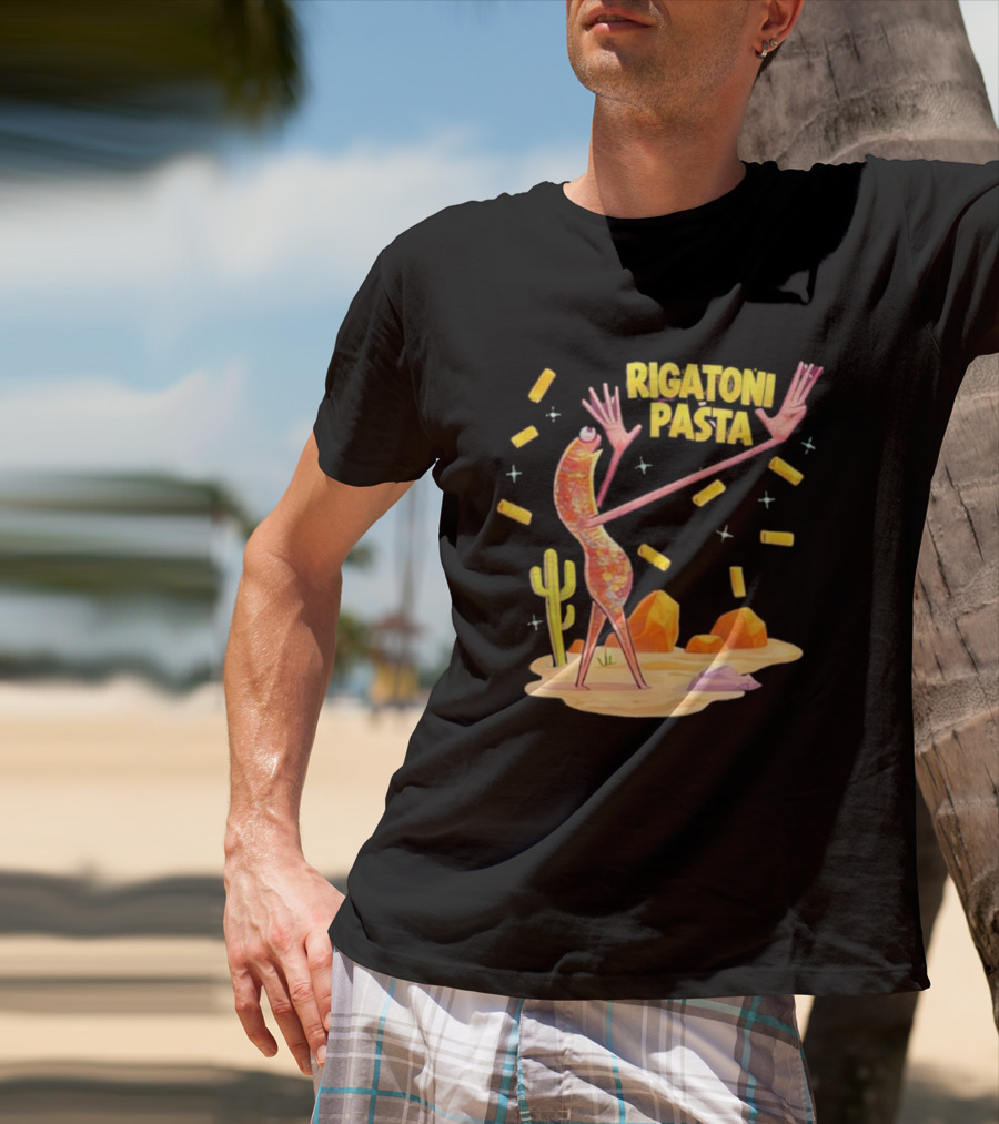 Rigatoni Pasta Marcus Worm Desert Adventure T-Shirt