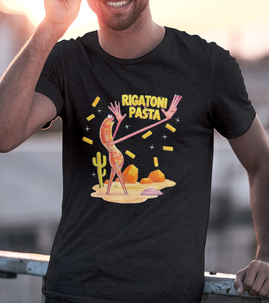 Rigatoni Pasta Marcus Worm Desert Adventure T-Shirt