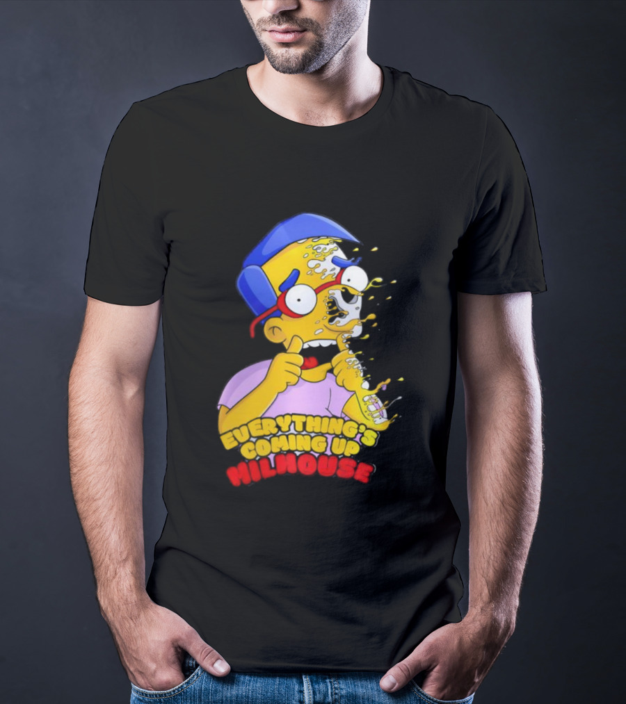 The Simpsons Everything's Coming Up Milhouse Melting Character T-Shirt