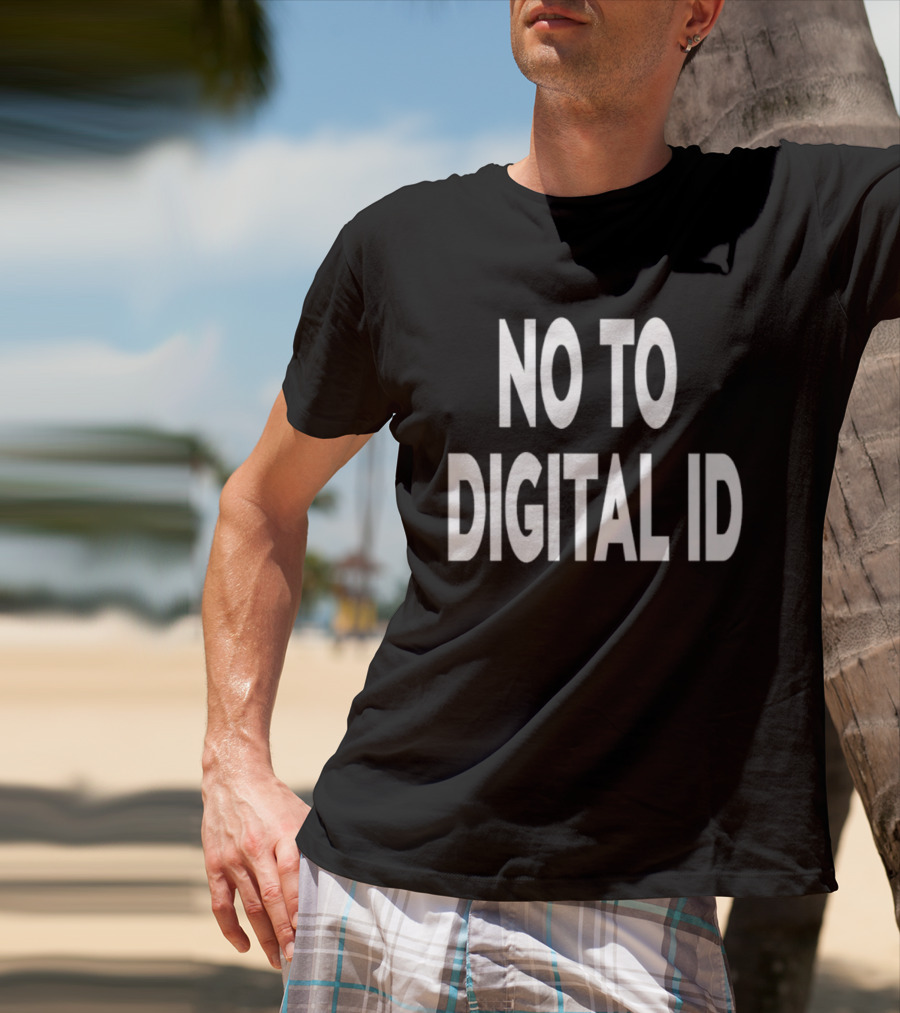 No To Digital Id T-Shirt