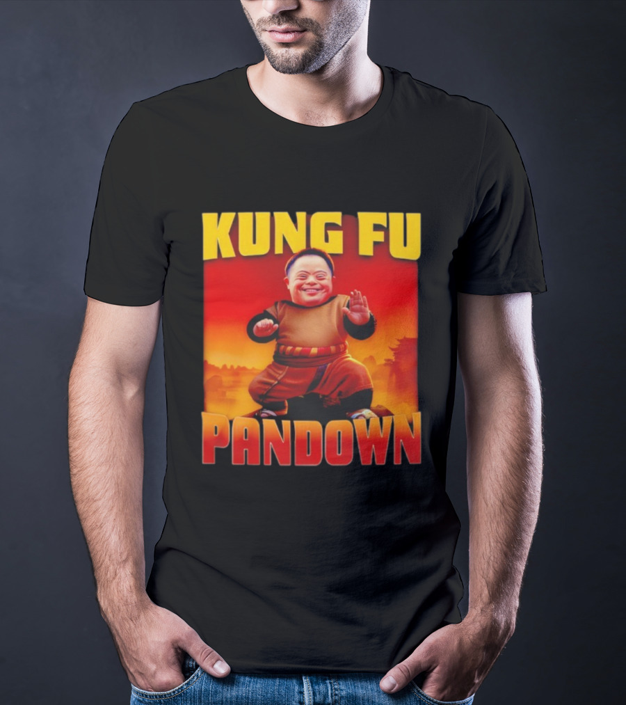 Kung Fu Pandown Kung Fu Mastery Empowerment Mood Xa T-Shirt