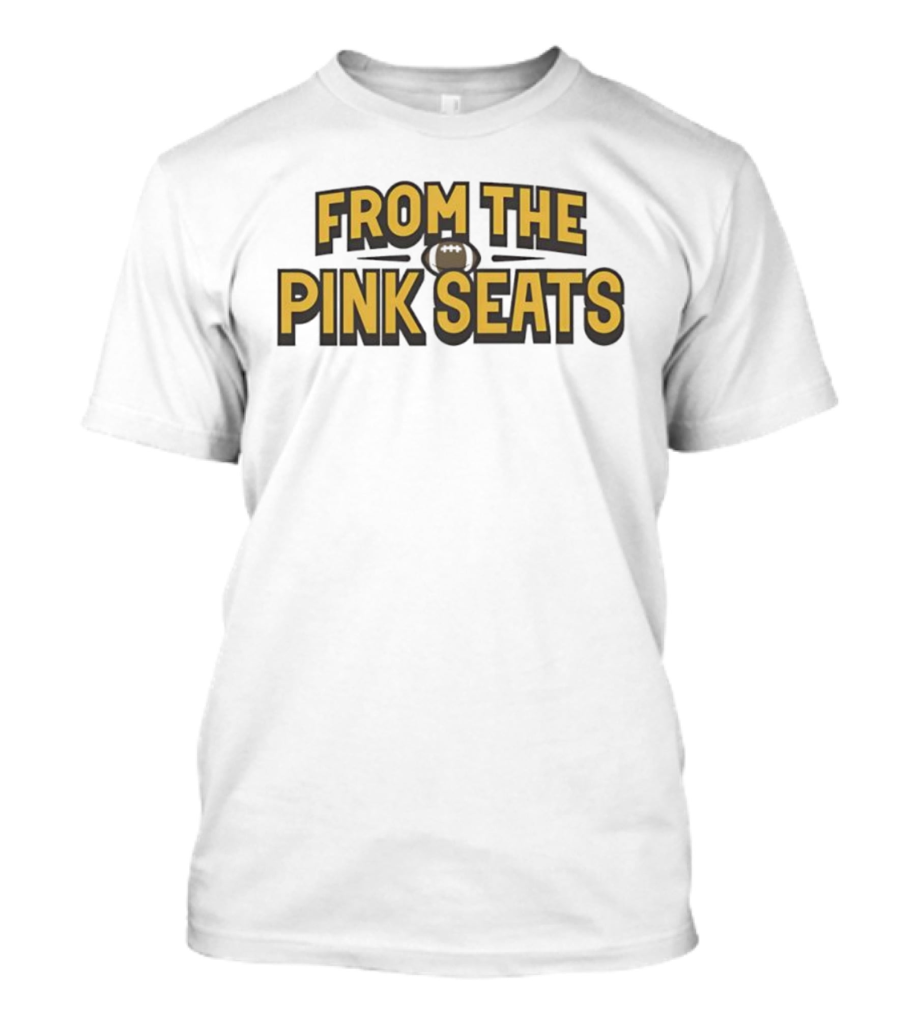 From The Pink Seats Basketball Iconic Court Perspective T-Shirt