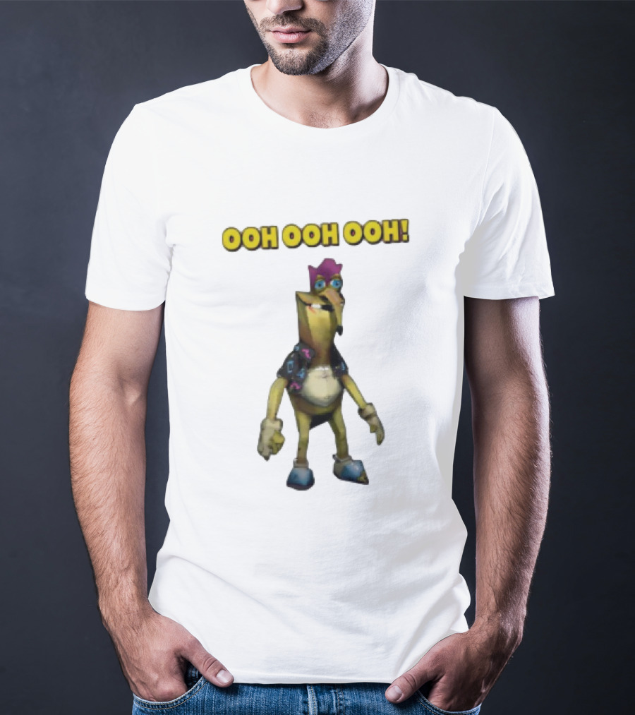 Ooh Ooh Ooh Meme Character With Funny Colorful Outfit T-Shirt