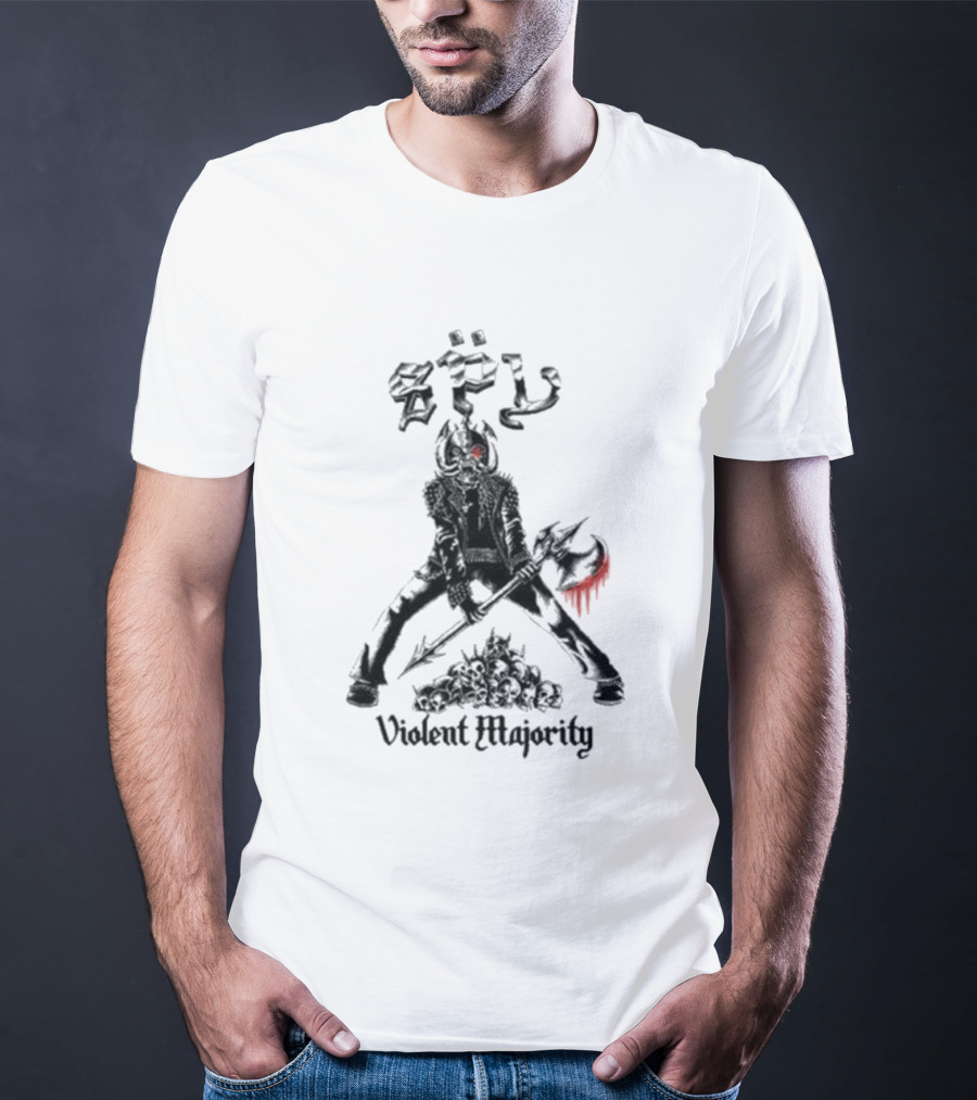 Spy Motorhead Violent Majority Aggressive Warrior Concept T-Shirt