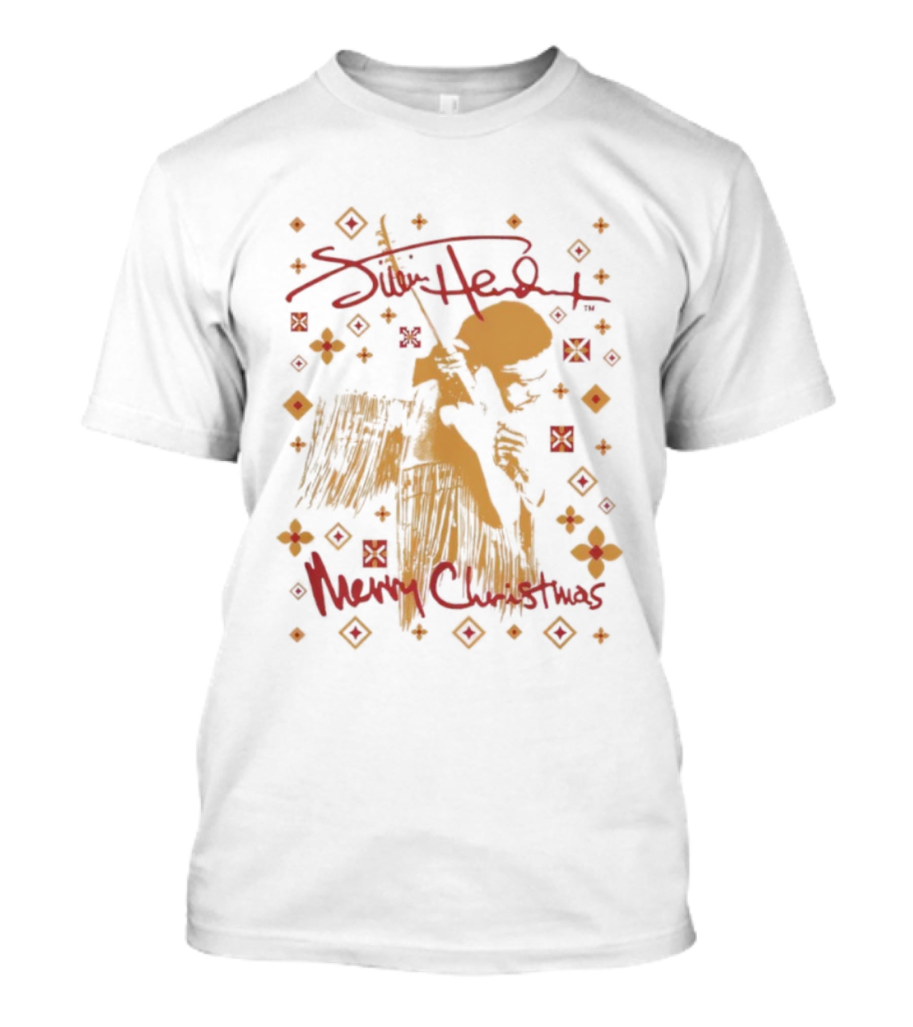 Santana Merry Christmas Hendrix Holiday T-Shirt