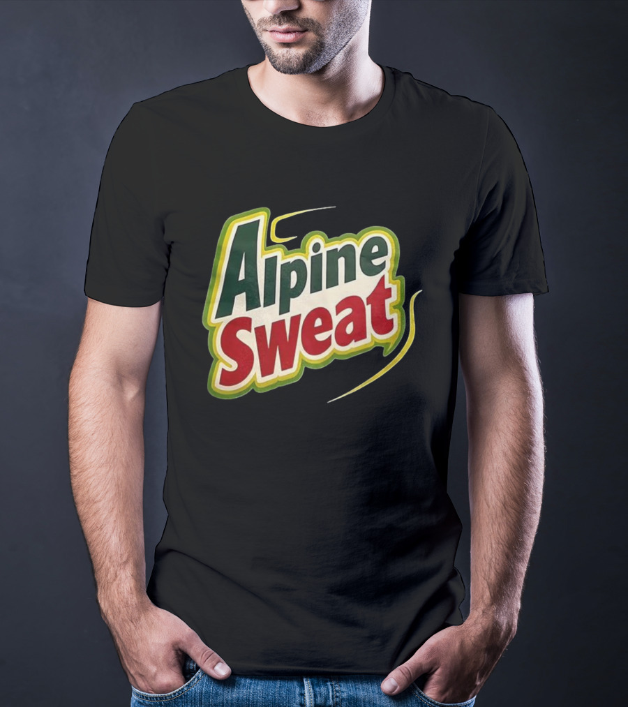 Alpine Sweat Vintage Style Beverage Nostalgia T-Shirt