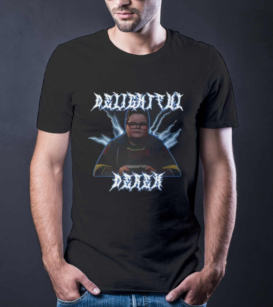 Delightful Derek Stranger Things Lightning Effect 5 T-Shirt