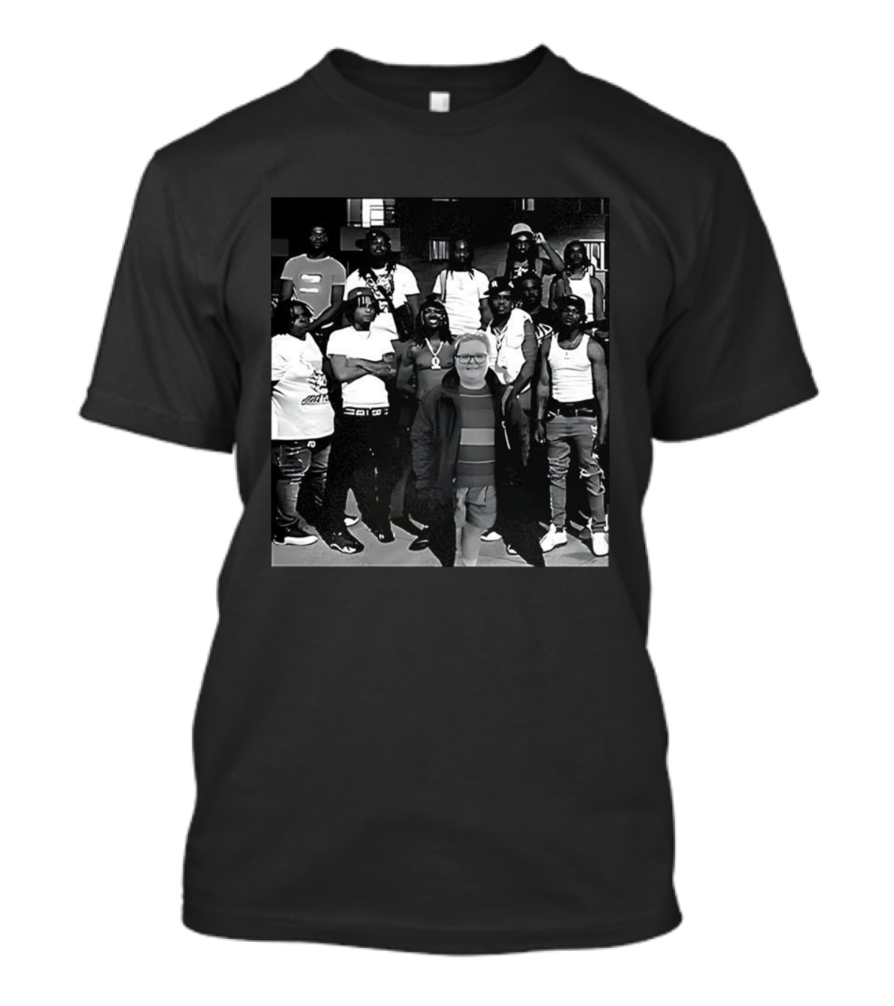 King O’Block Parkway Gardens Meme Group Photo T-Shirt