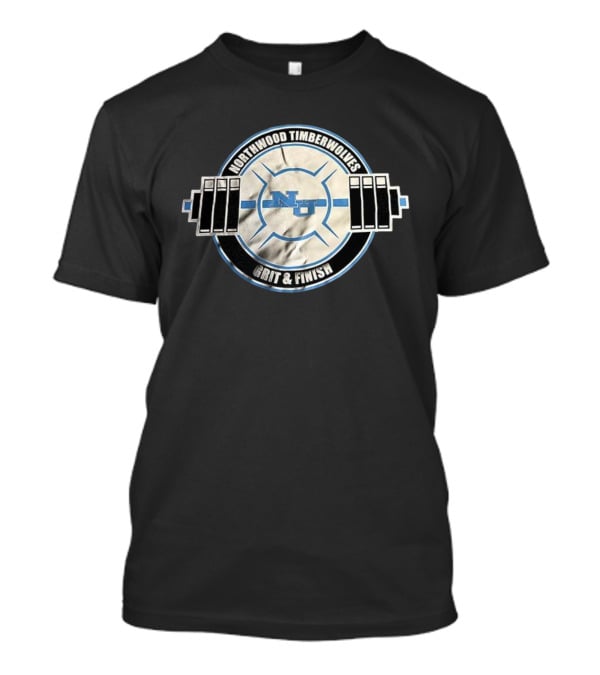 Northwood Timberwolves NU Weightlifting Grit And Finish T-Shirt
