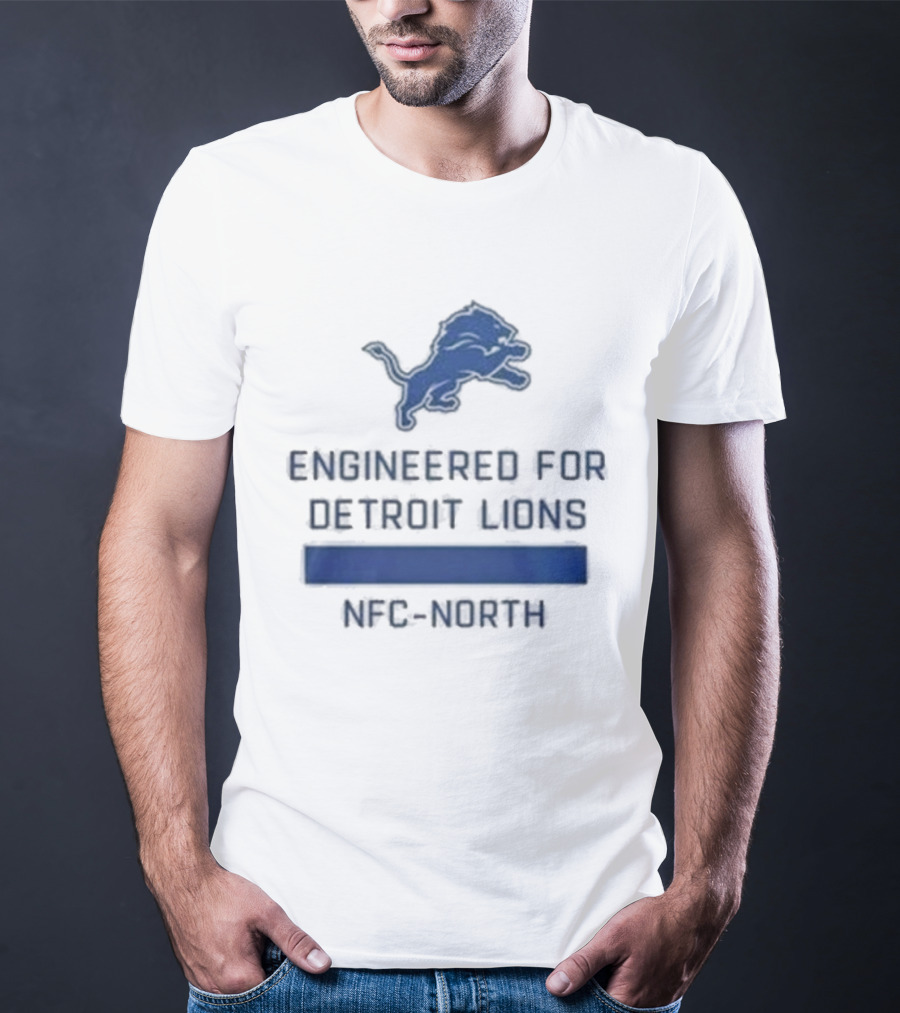 Engineered For Detroit Lions NFC-North T-Shirt