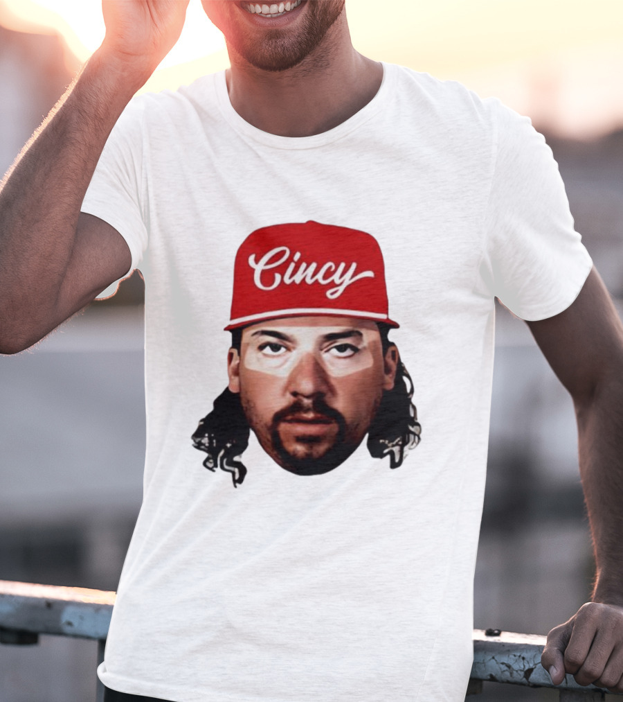 Kenny Powers Cincy Red Cap Character Portrait T-Shirt