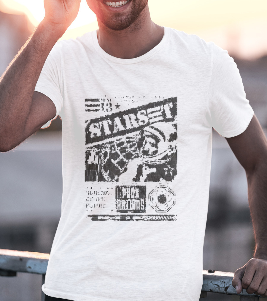 Starset Prox Rations Survival Of The Future Ration Элрево Сгетые Pectodoc Eleven Hour 13 T-Shirt