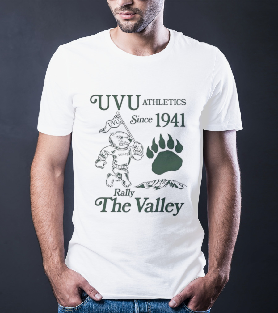 UVU Athletics Since 1941 Rally The Valley T-Shirt
