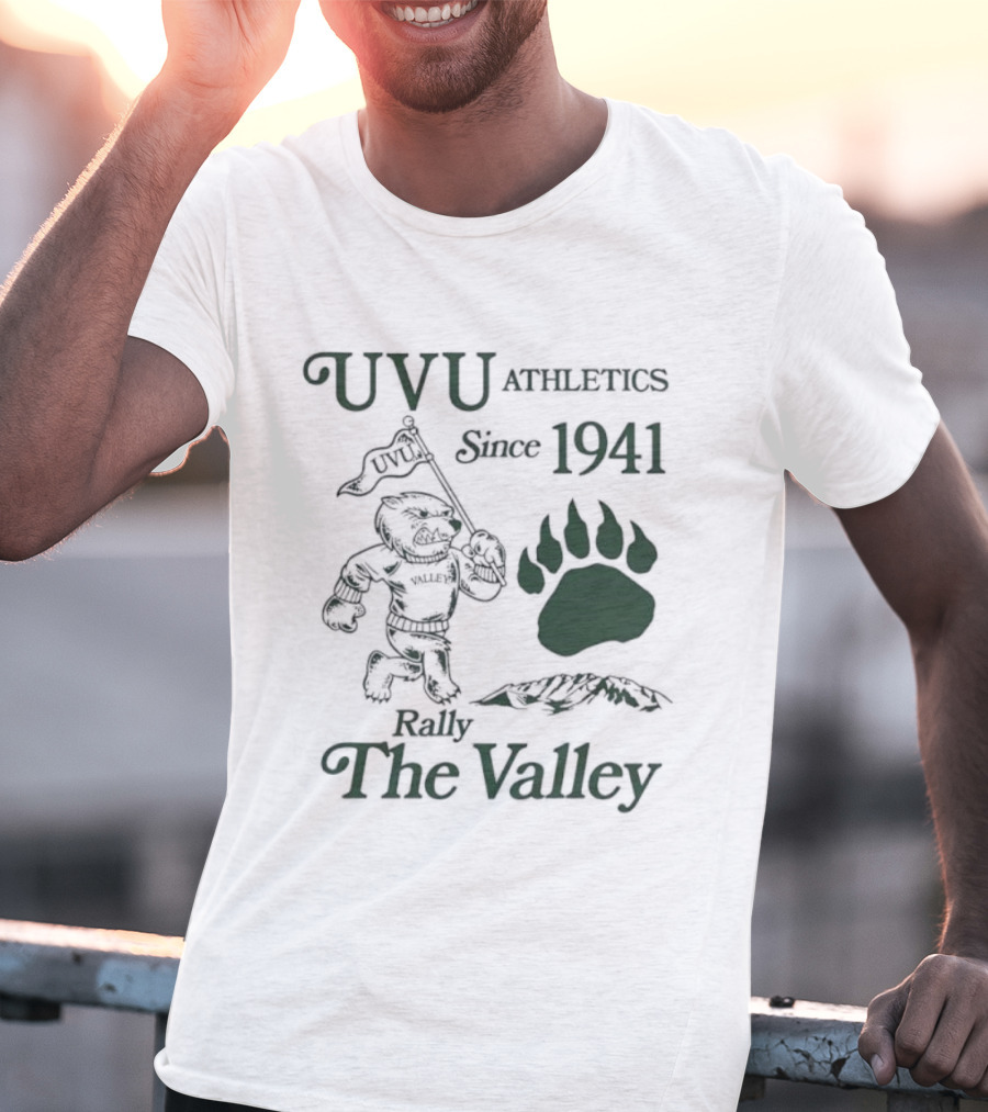 UVU Athletics Since 1941 Rally The Valley T-Shirt