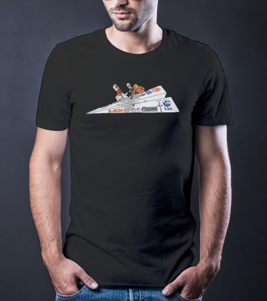 Cactus Jack Virgil Abloh Flight Plane A-RCH 2 VAA Nike Creative Collaboration T-Shirt