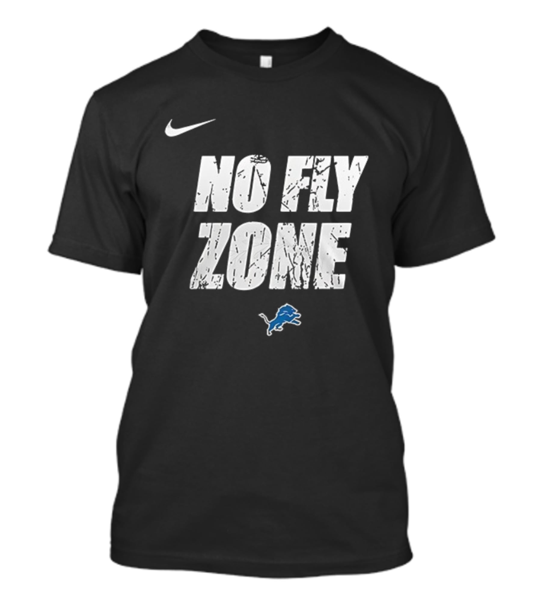 Nike Detroit Lions No Fly Zone Dan Campbell T-Shirt