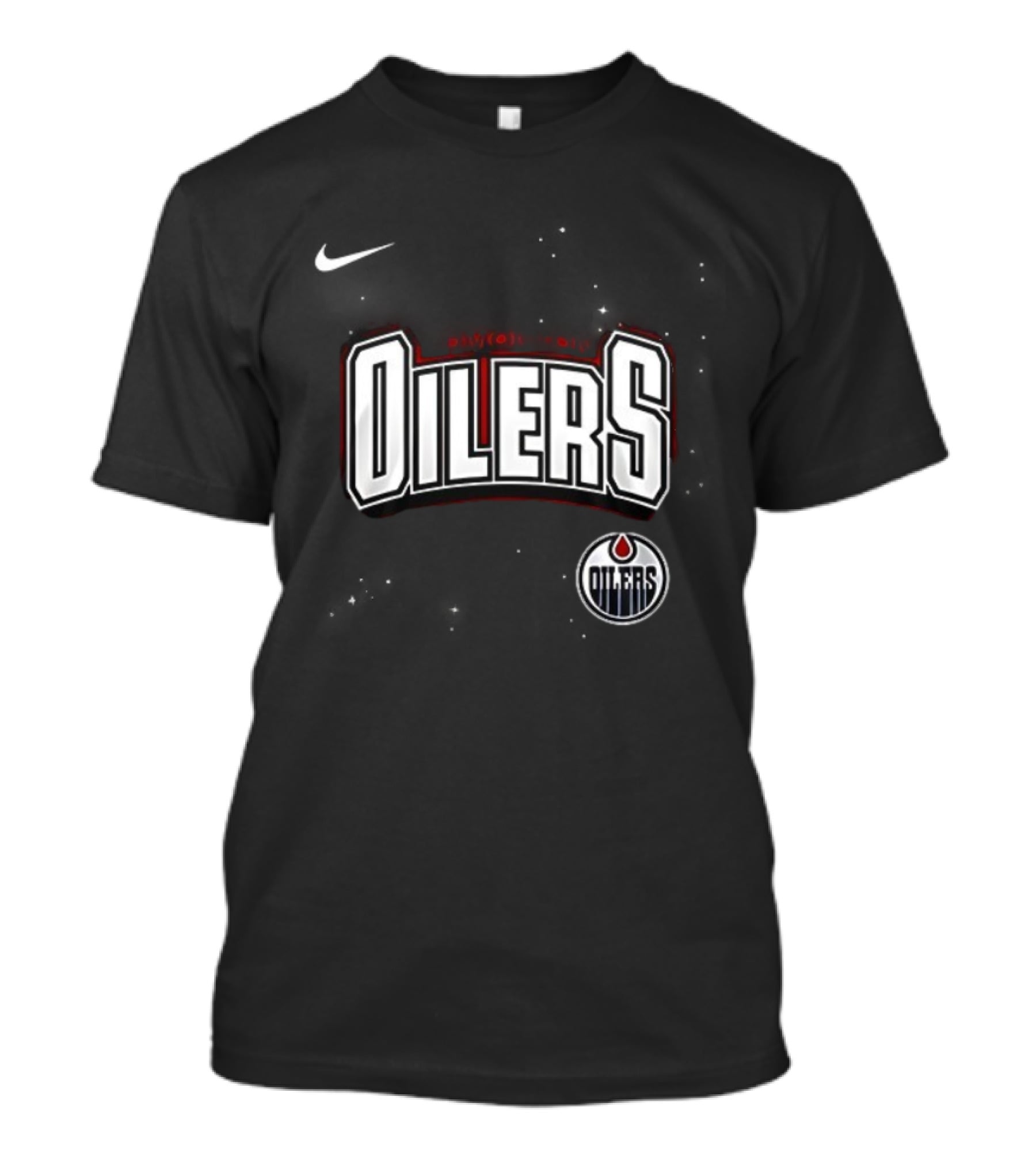 Edmonton Oilers X Iconic Co Headlining Finger Eleven Headstones The Tea Party Graphic T-Shirt