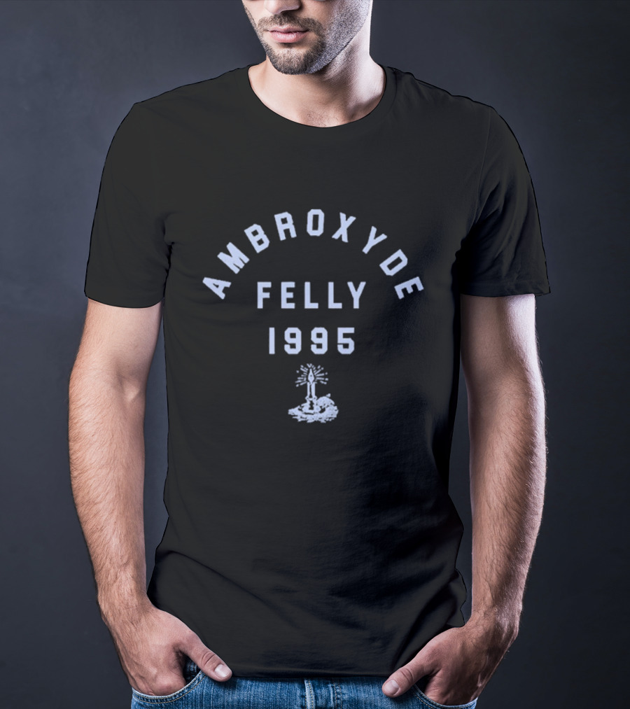 Felly Ambroxyde 1995 Candle Symbol Vintage T-Shirt