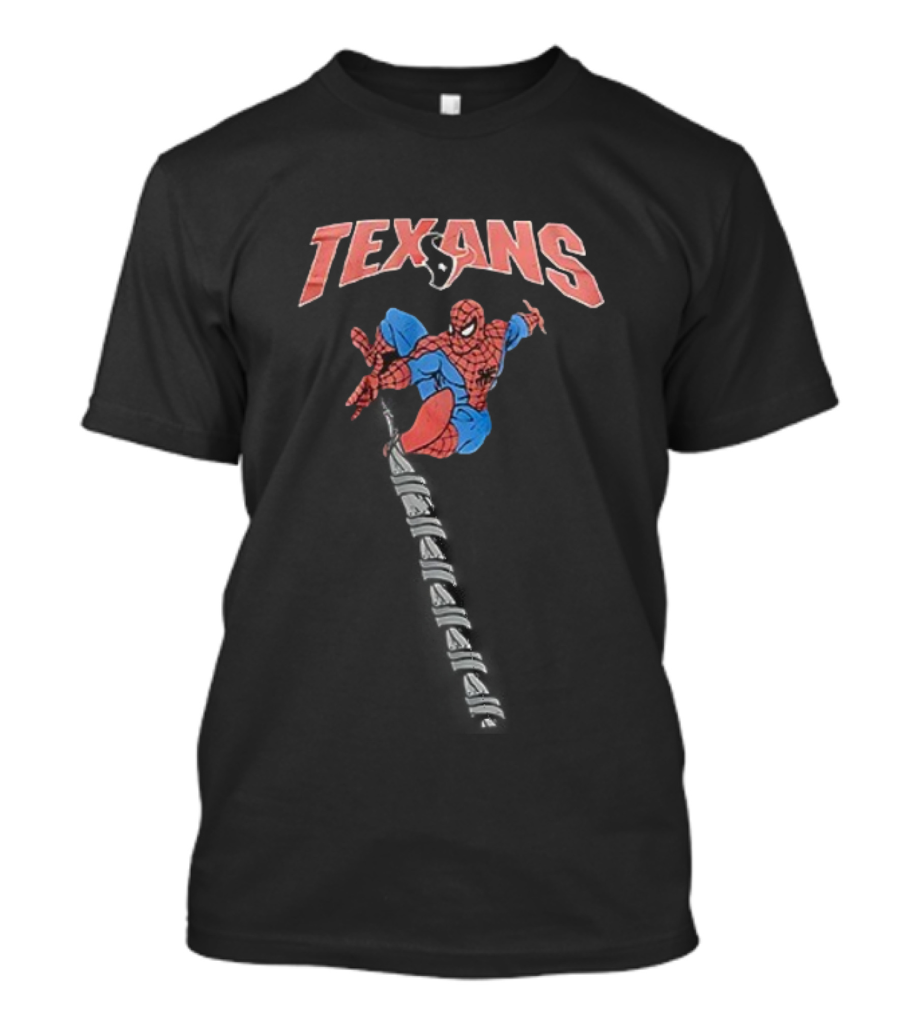 Texans Amazing Spider Man Comic Character Collaboration T-Shirt