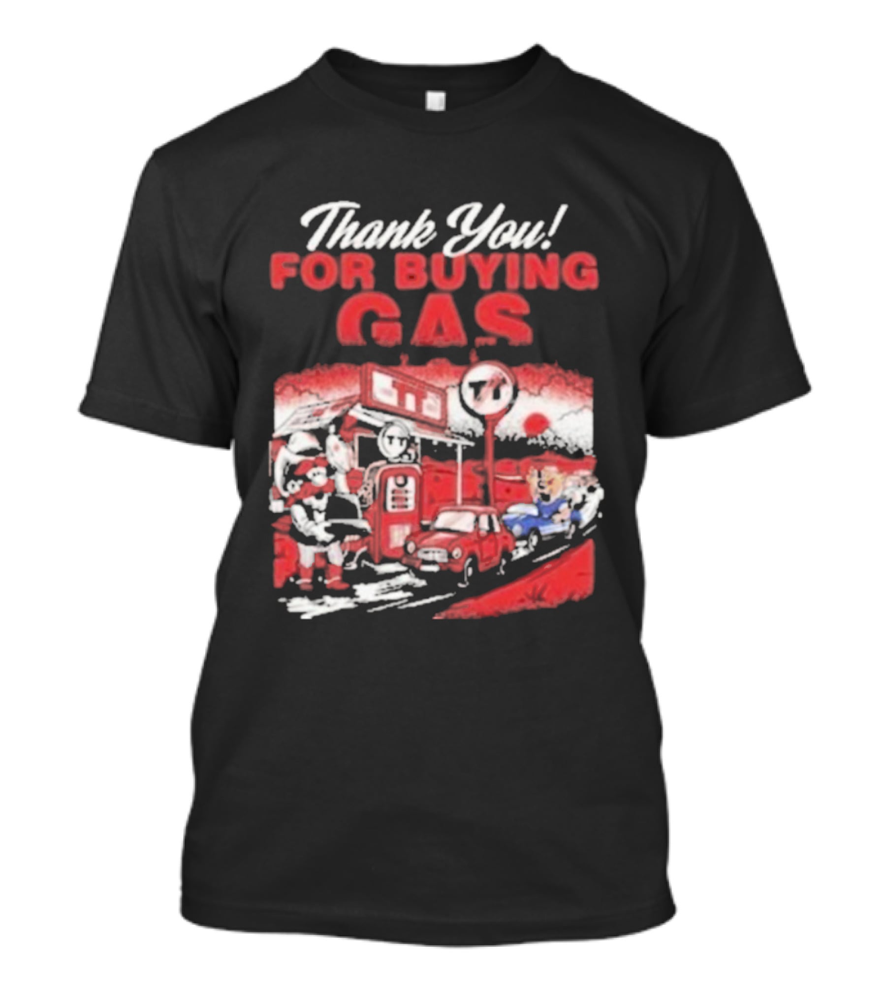 Texas Tech Red Raiders Thank You For Buying Gas Wins The Big 12 Championship T-Shirt