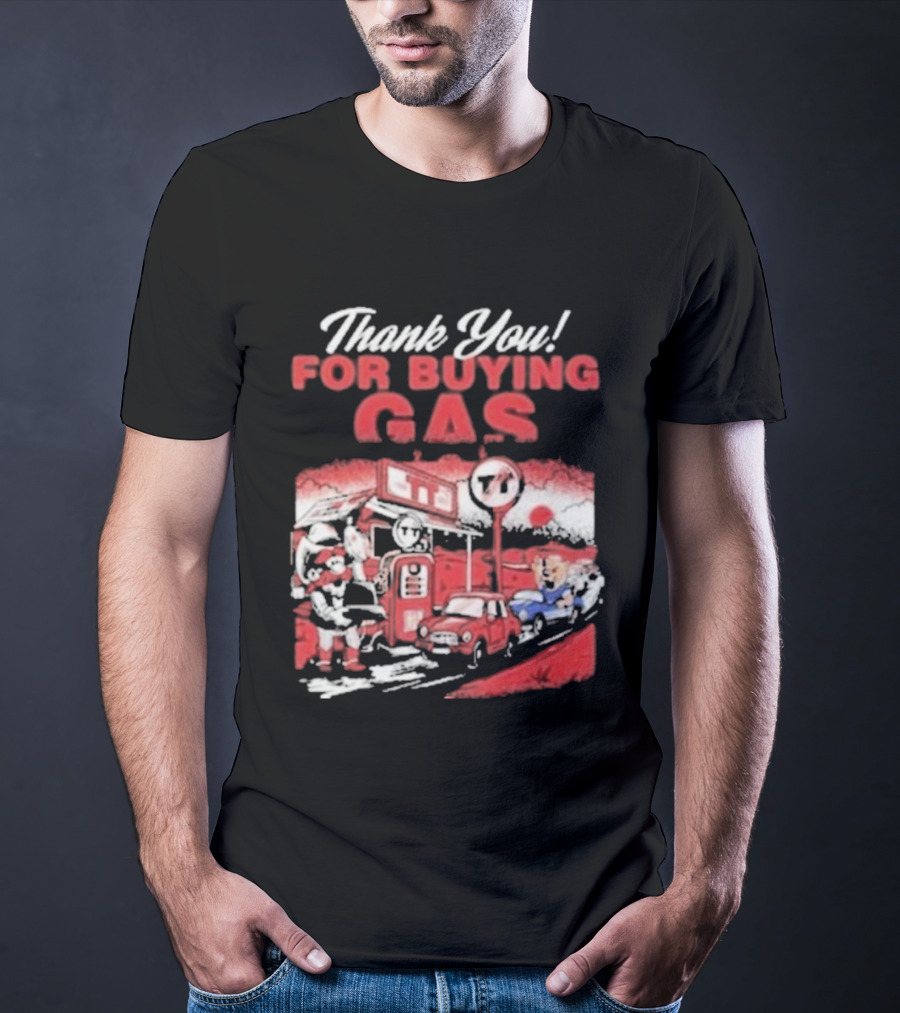 Texas Tech Red Raiders Thank You For Buying Gas Wins The Big 12 Championship T-Shirt