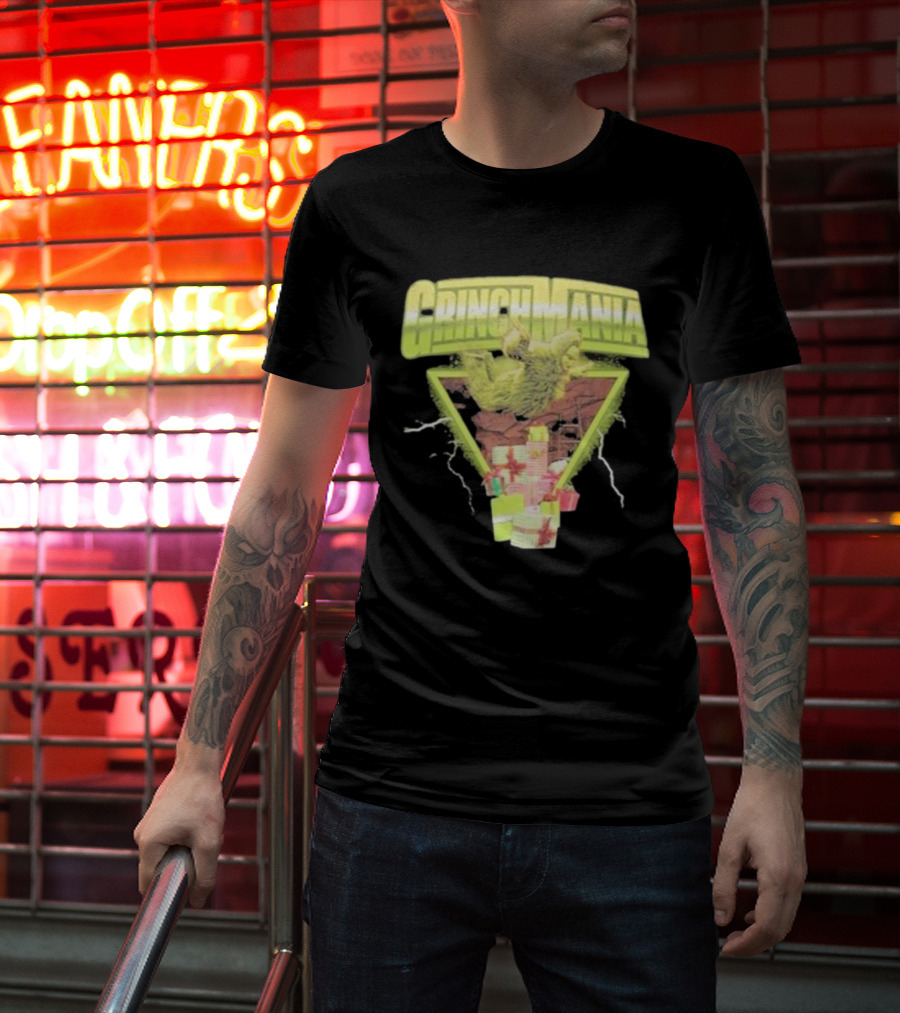 The Grinch Grinchmania Dr. Seuss Presents And Mischief T-Shirt