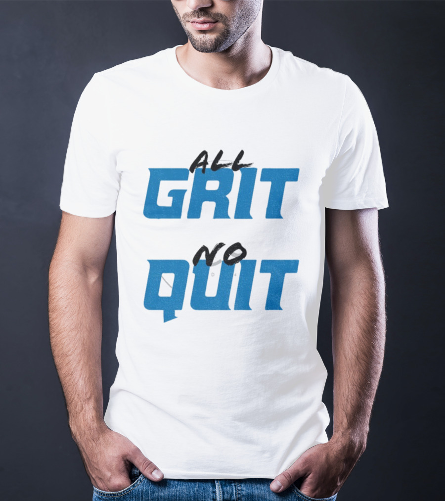 Detroit Lions NFL All Grit No Quit 2025 T-Shirt