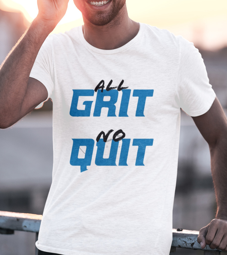 Detroit Lions NFL All Grit No Quit 2025 T-Shirt