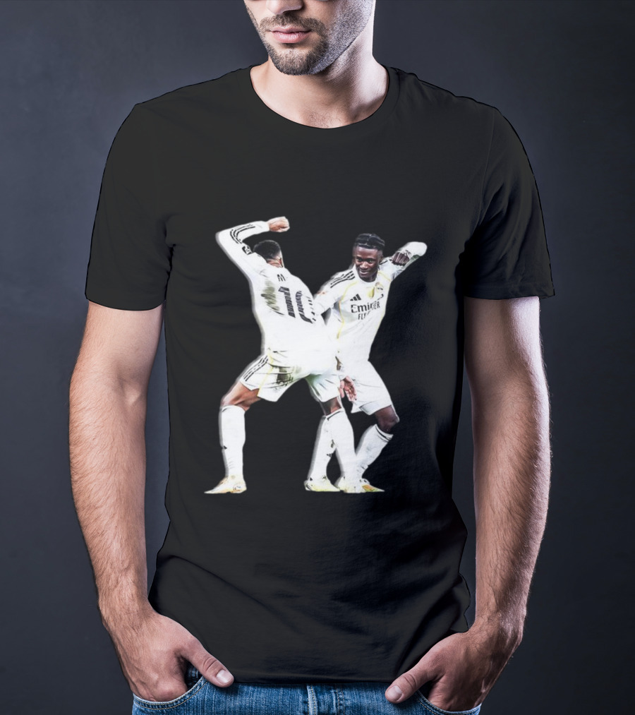 Kylian Mbappé Eduardo Camavinga Real Madrid Celebration T-Shirt